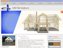 Tablet Screenshot of cadserviceburo.be